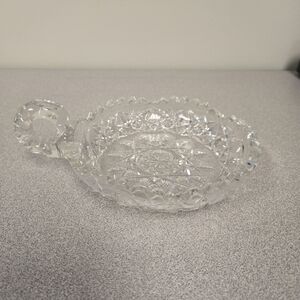Crystal Starburst Candy Nappy Dish Tray